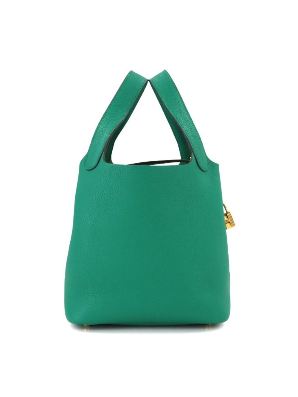 ★SOLD★ Hermes Picotin Lock 18 PM Hand Bag Taurillon Morris Verse Jade PM - Picture 3 of 10
